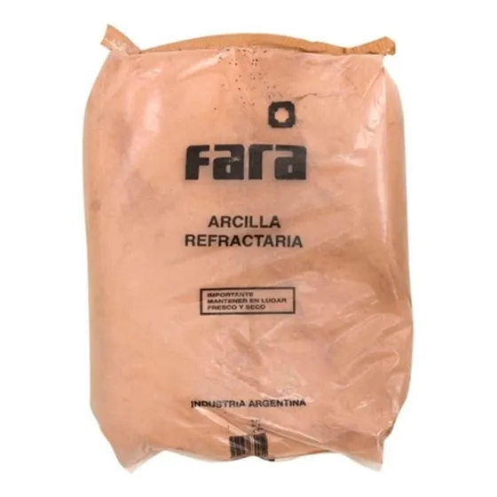 Bolsa De Arcilla Tierra Refractaria Fara X 10 Kg
