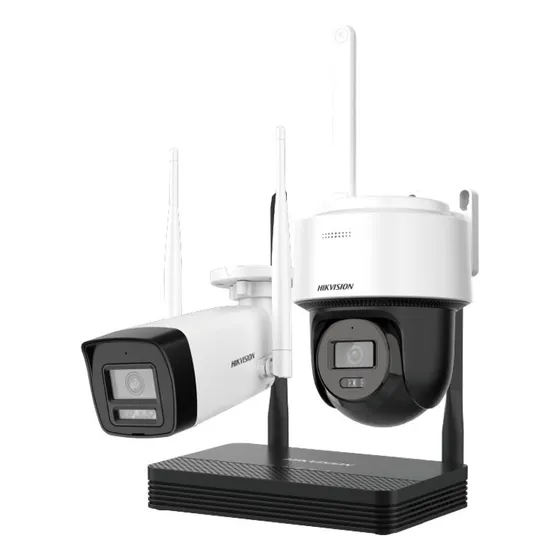 Kit Cámaras De Seguridad Bullet Wifi 2mp Easy Link Hikvision