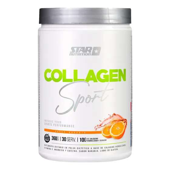 Collagen Sport 360 G En Polvo Sabor Naranja - Star Nutrition