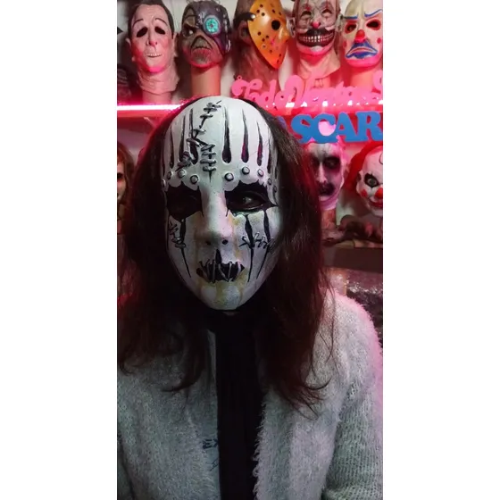 Mascara Joey Jordison Slipknot Latex Obras Deco Horror Metal