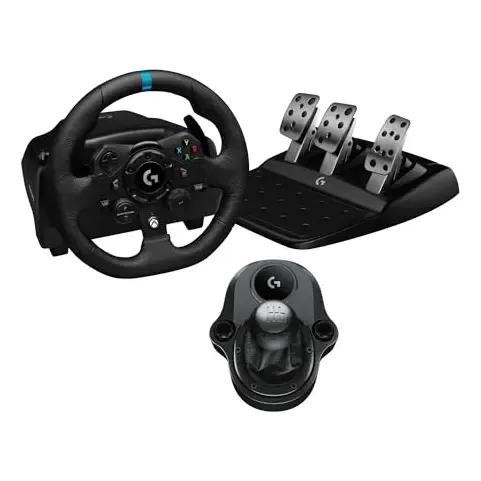 Pacote De Rodas Logitech G923: Realismo E Precisão Para Corr
