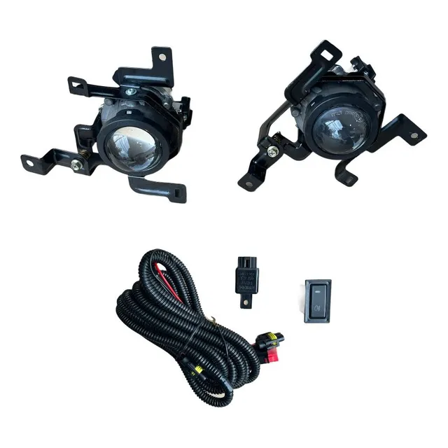 Par Neblineros + Kit Ins Compatible Kia Soluto 2019-2024 /h7