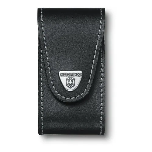 Estuche Victorinox Cuero Para Swisschamp Xl 4.0521.xl Color Negro