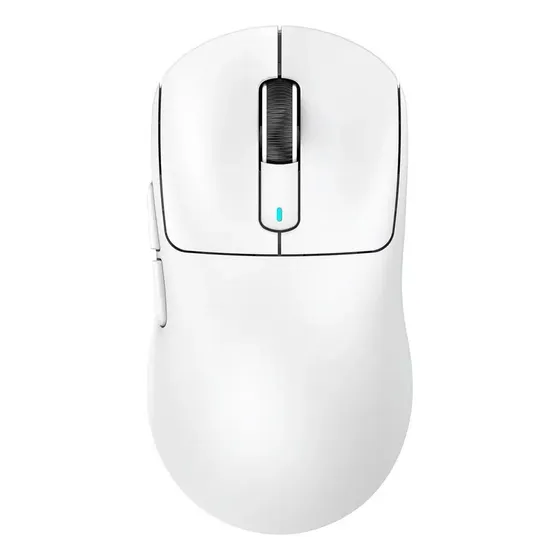 Mouse Gamer Attack Shark X3 Paw3395 Sem Fio 2.4G / Bluetooh / Com Cabo Usb Cor Branco