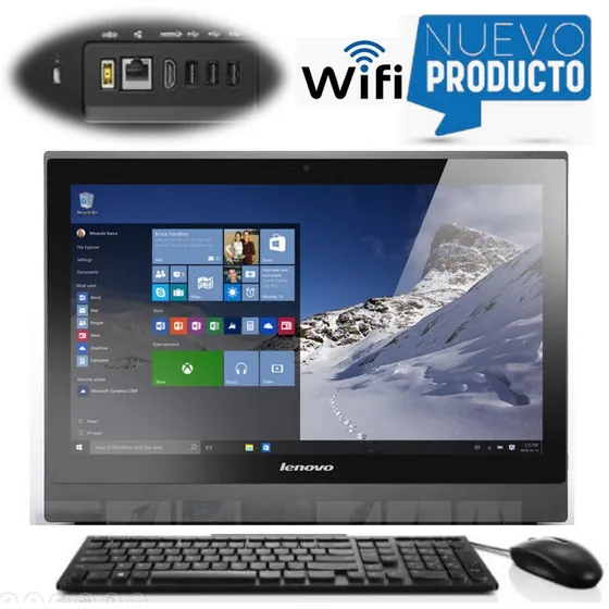 Computador Escritorio  Lenovo All In One  Pantalla 21,5 Led