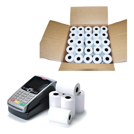 Rollo Térmico Para Pos 57mm X 40mts - Caja 100 Unidades
