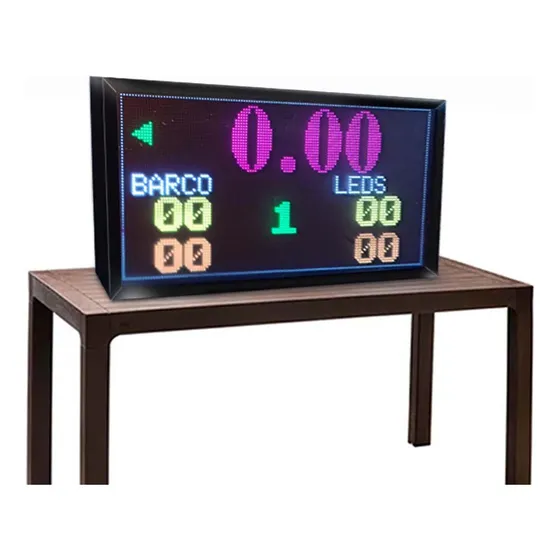 Marcador Electrónico Led De Mesa, Para Todo Tipo De Deportes
