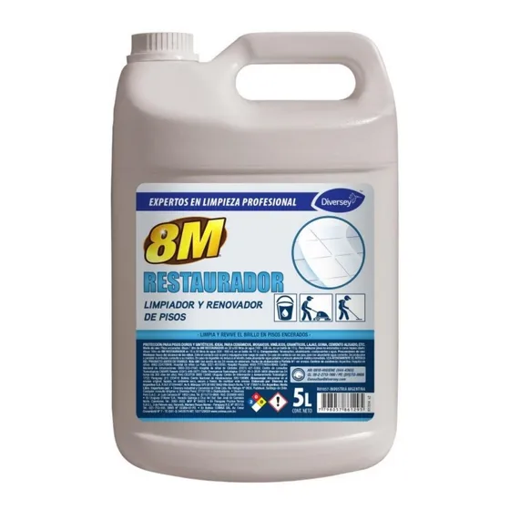 Restaurador De Pisos Multiaccion 8m X 5 Lts