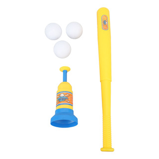 Juego De Juguetes Teeball Para Niños, 3 Pelotas, Bate De Béi Juego De Juguetes Teeball Para Niños, 3 Pelotas, Bate De Béi