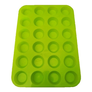 Forma De Silicone Para Cupcake 24 Cavidades Confeitaria Forma De Silicone Para Cupcake 24 Cavidades Confeitaria