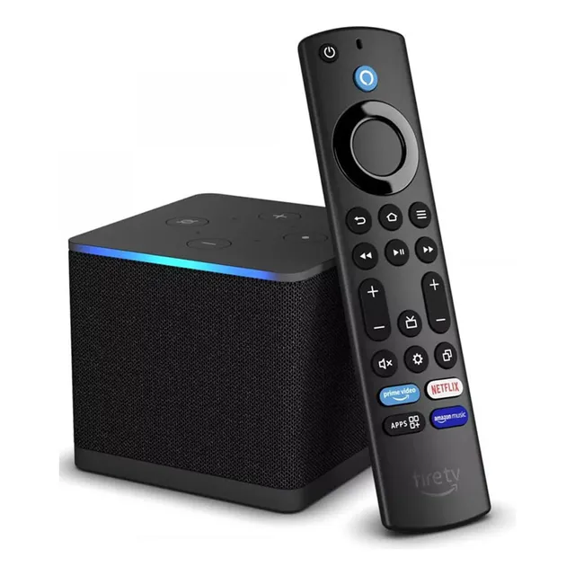 Amazon Fire Tv Cube 4k 3ra Generación Con Alexa Y Control
