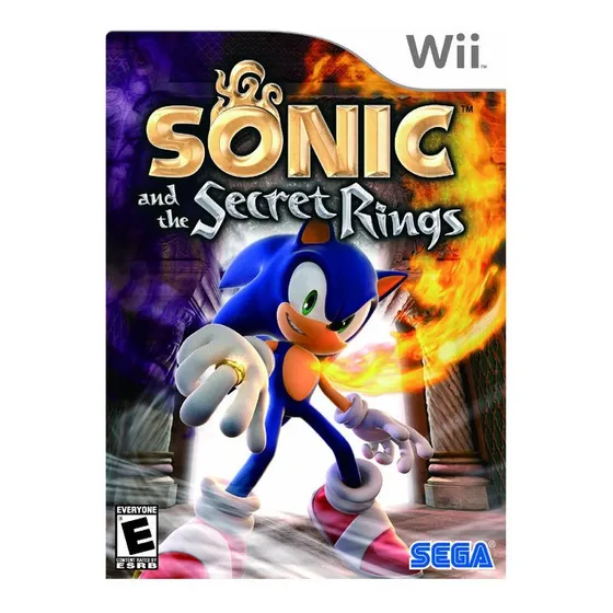 Sonic e os Anéis Secretos - Wii Físico - Sniper