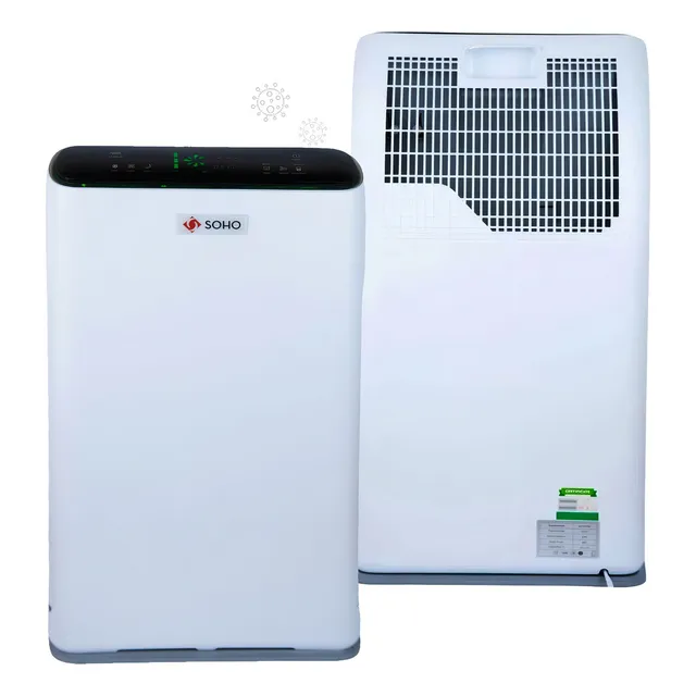 Purificador De Aire Soho S38 Elimina Virus Bacterias Dimm