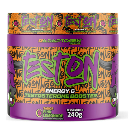 Test On Adaptogen Pré Treino 240g + Energia E Testosterona Sabor Pink Lemonade Test On Adaptogen Pré Treino 240g + Energia E Testosterona Sabor Pink Lemonade