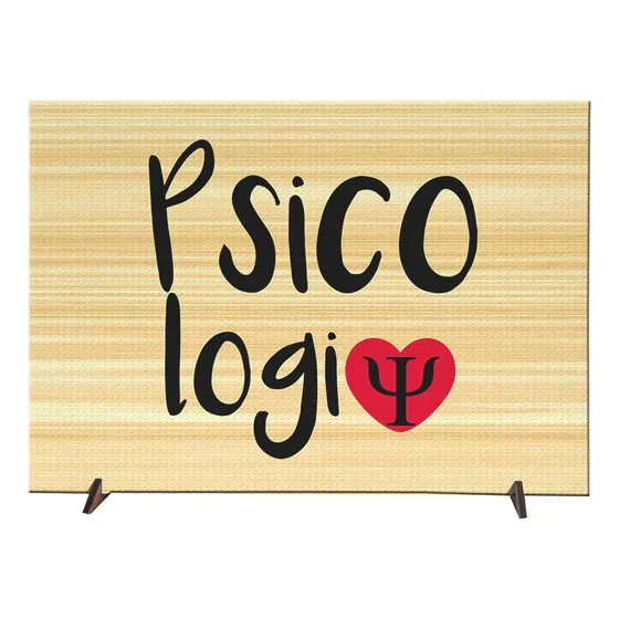 Plaquinha Decorativa Quadro Profissão Curso Presente Mdf.