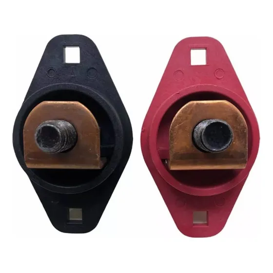 Miller Power Output Terminal 039046-7 Black/red (precio Par)