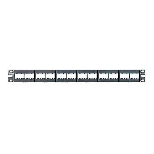 Panel De Parcheo Modular 24 Puertos Pánduit Cpp24wbly