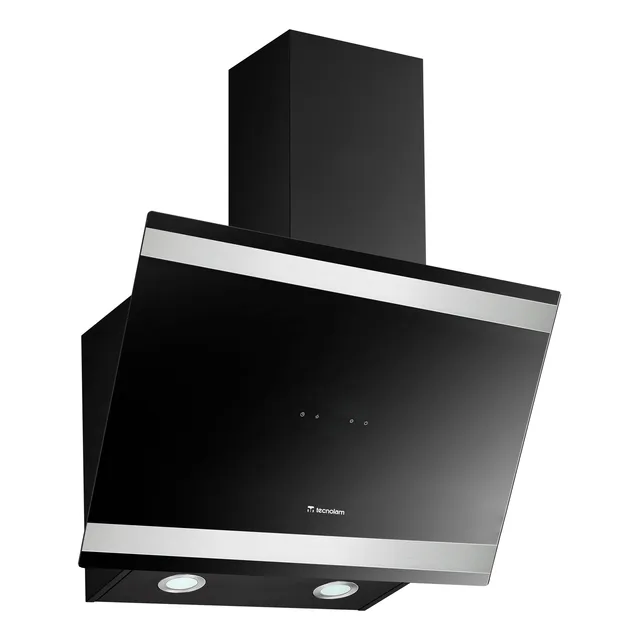 Campana De Pared 70cm 110v Negro Tecnolam 0220matrixprbk7