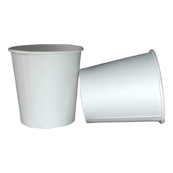 50 Vasos 4 Oz. Desechables Biodegradables De Papel Pla