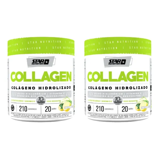 Star Nutrition Colageno Hidrolizado 210g X 2 Unid.