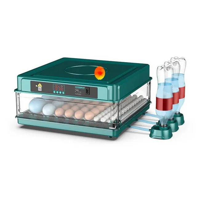 Incubadora para huevos YUNJAS L64 16.3m x 48.5m x 48.5m 127V 80W color verde