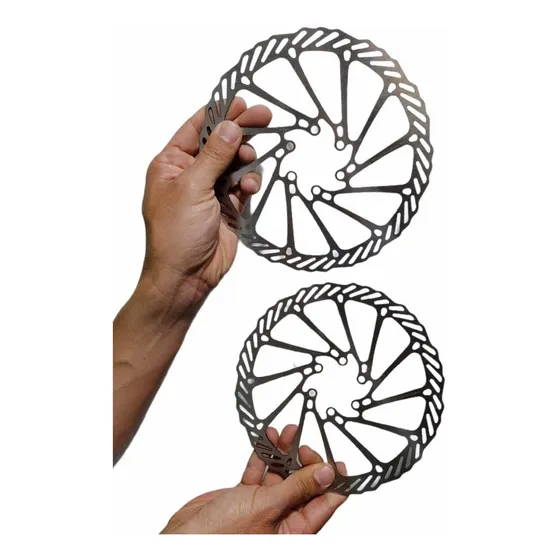 2 Discos Freno (rotor) Bicicleta Mtb + Tornillos, 160 Mm