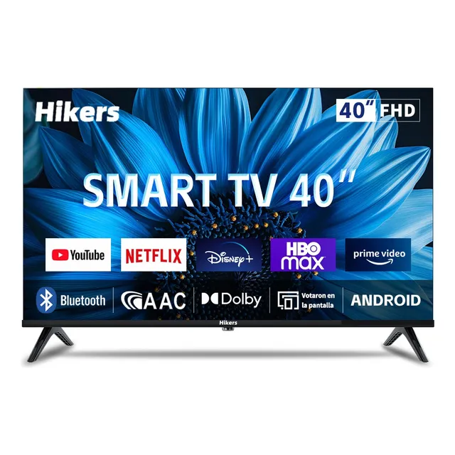 Smart Tv Hikers 40  Android Dled Fhd Con Dolby/aac Bluetooth