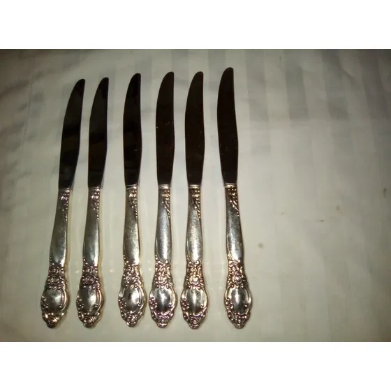 Cubiertos Antiguos Baño De Plata Ventagaraje N1