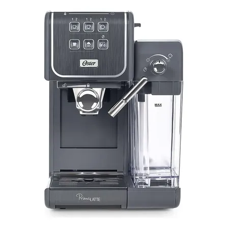 Cafeteira Expresso Oster PrimaLatte Touch Cinza BVSTEM6801