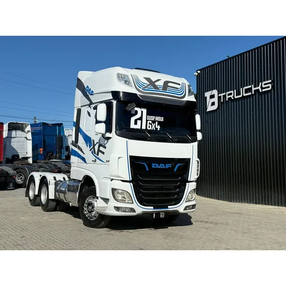 Daf Xf 530 Cabine Super Space 6x2 Ano 2021 Susp.molas