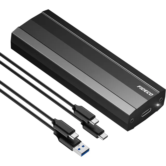 M.2 Nvme Adaptador Sata Ssd Gabinete,usb 3.1gen 2 10gbp,uasp