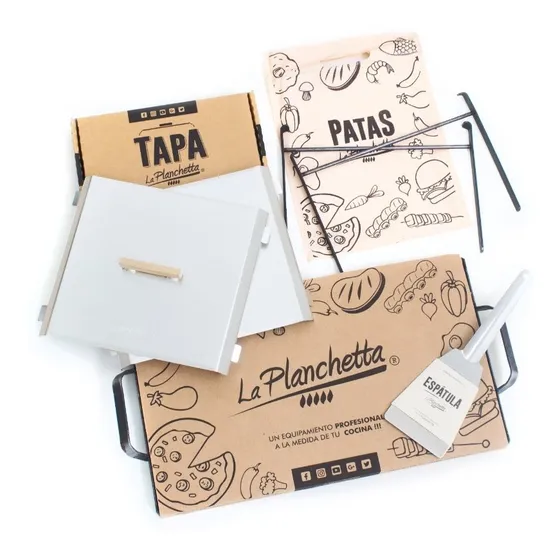 La Planchetta + Espátula + Patas + Tapa!!
