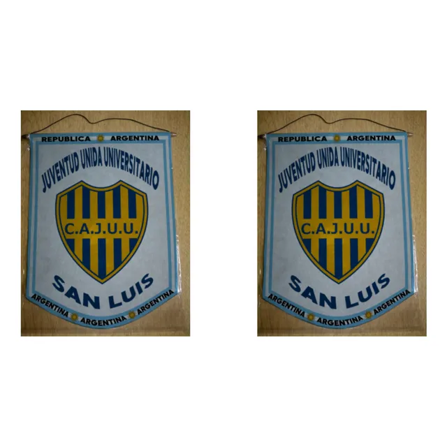 Banderin Grande 40cm Juventud Unida Universitario San Luis