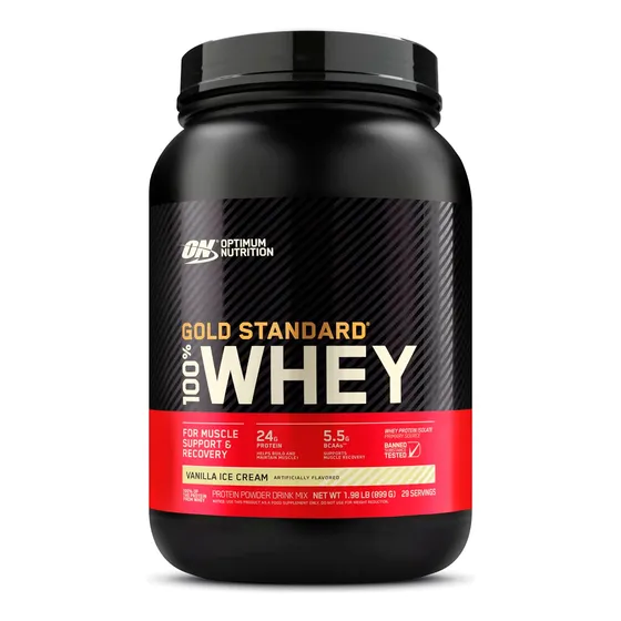 Proteína Optimum Nutrition 100% Whey Gold 29 Servicios 2lbs