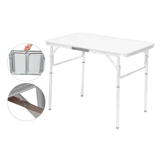 Palisad Mesa DobrĂĄvel AlumĂnio 90x60 Cm Vira Maleta Cor Branco Palisad Mesa DobrĂĄvel AlumĂnio 90x60 Cm Vira Maleta Cor Branco