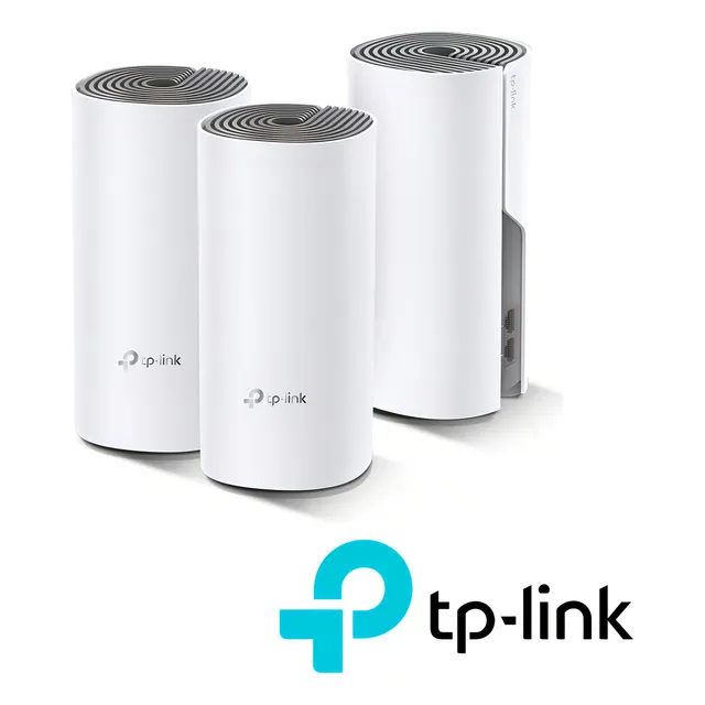 Sistema Wi-fi Mesh Tp-link Deco E4(3-pack) Ac1200, Dual Color Blanco