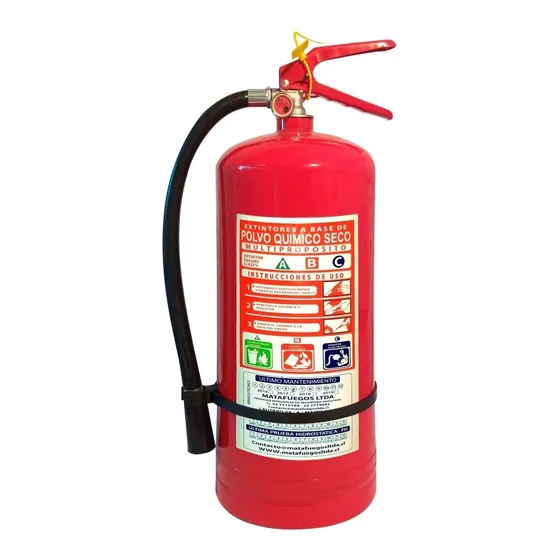 Extintores 6 Kg Abc Pqs Certificado Nuevo