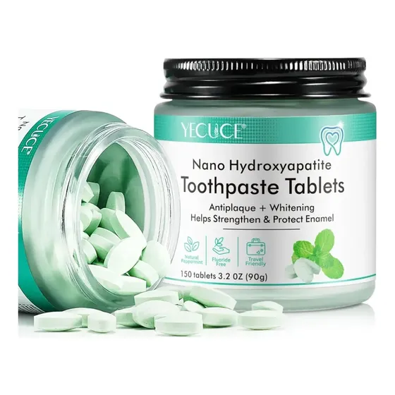 Pasta De Dientes En Tabletas 150p, Hidroxiopatita Coco Menta | Cuotas sin interés