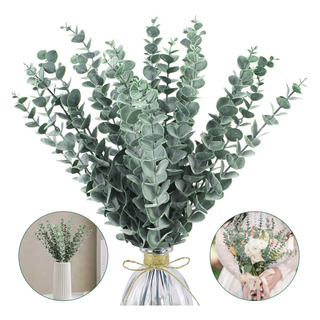 Flores Artificiales Plantas Falso Eucalipto Decoración Hogar Flores Artificiales Plantas Falso Eucalipto Decoración Hogar