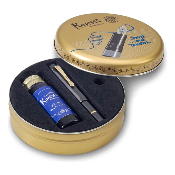 Kaweco Piston Sport Al Juego Iniciacion I Aluminio Clasico