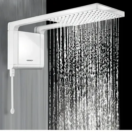 Chuveiro elétrico de parede Lorenzetti Acqua Ultra Storm branco 6800W