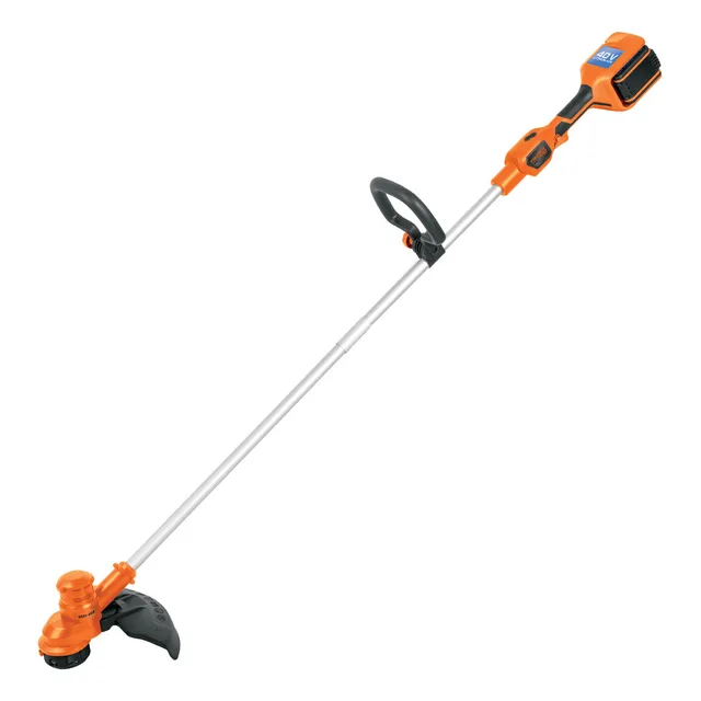 Desbrozadora Inalámbrica 13'' 40 V 2 Baterías Truper PRO DESI-40A Color Naranja