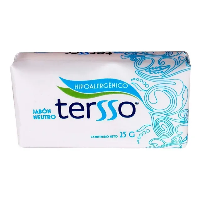Jabón en Barra Tersso Hipoalergénico Neutro 25g