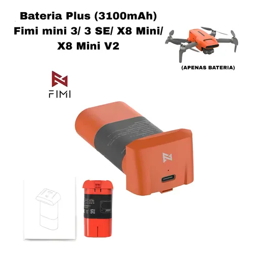 Drone DJI Mavic Air Fly More Combo com câmera 4K flame red 3