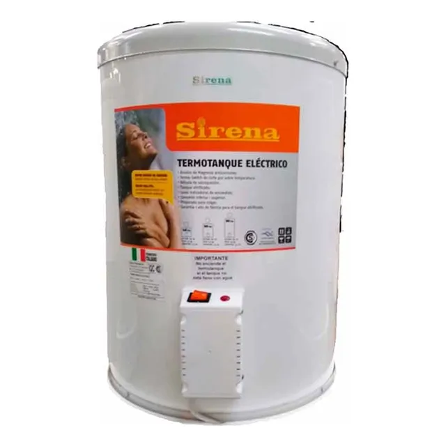 Termotanque Eléctrico Sirena Te40 Blanco 40l 220v C Sup/infe