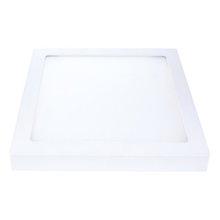Kit 5 Painel Led 24w Sobrepor Quadrado 6500k Avant Cor Branco Kit 5 Painel Led 24w Sobrepor Quadrado 6500k Avant Cor Branco