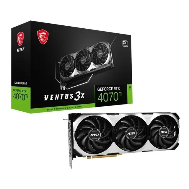 Msi Geforce Rtx 4070 Ti Ventus 3x 12g Oc 