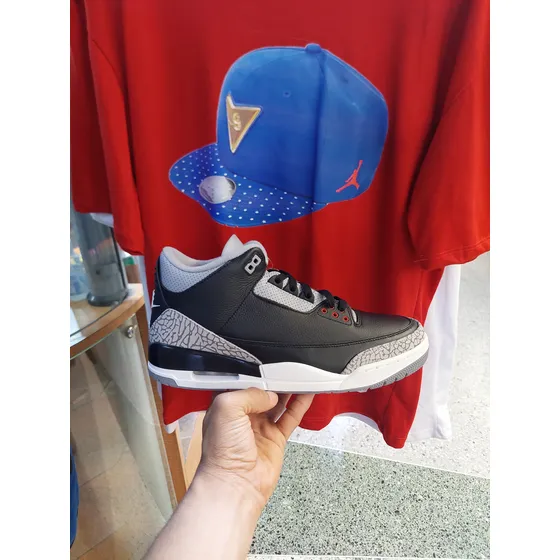 Jordan Retro 3 Black Cement Original