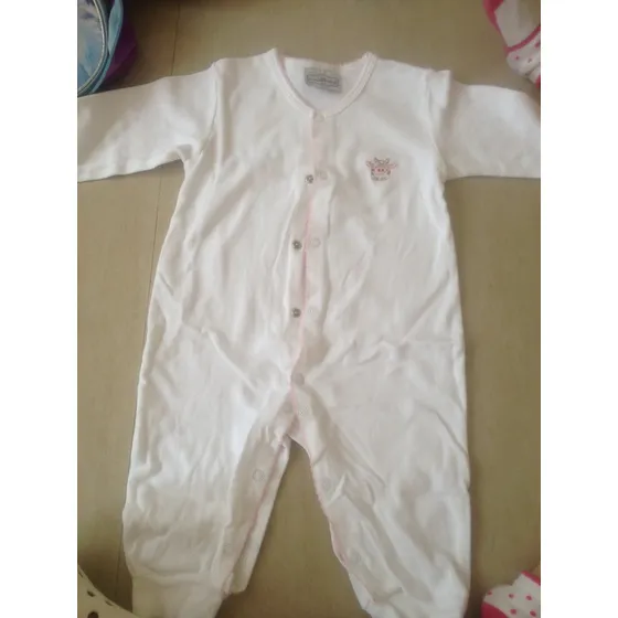 Pijama Manga Larga 9-12 Meses, 100% Algodon