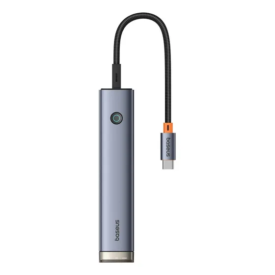 Hub Baseus 6 En 1 Usb-c A Usb 3.0 + Hdmi + Usb-c Pd Color Gris